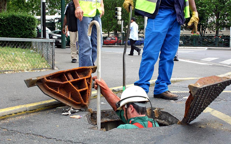 déboucher une canalisation d'eaux usées Courtry